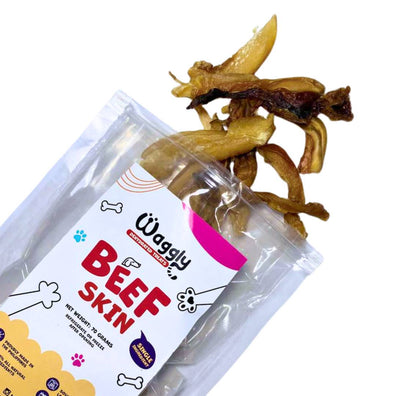 Dehydrated Beef Skin - All Natural Treat for Dogs
